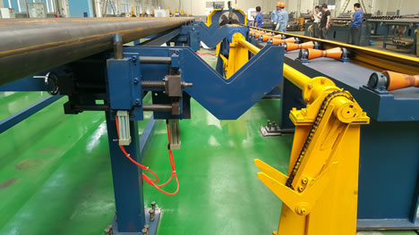 （C型）CTA数控管道高速切断切割坡口机生产线组成说明