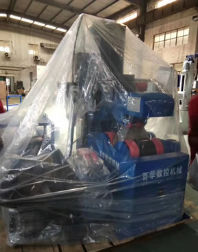 2019年3月15号，百华成功交付新疆和天津用户管道自动焊机设备