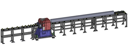 PDM管道高效切断坡口机设备配置和主要参数
