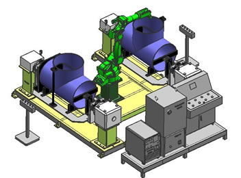 三通自动焊接:机器人自动焊接系统设备说明及焊接工艺