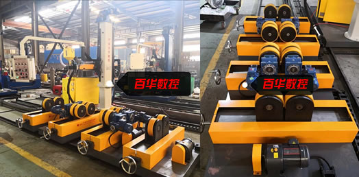 管道环缝拼焊一体机（直管对接自动焊机）发往江苏某国际贸易公司