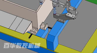 机器人自动焊接系统布局示意图