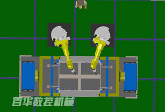 机器人自动焊接系统 双工位机器人
