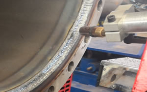 PTW直管法兰两点焊自动焊机主要技术参数说明