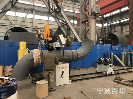 数控重载管道自动焊机陕西企业加工现场
