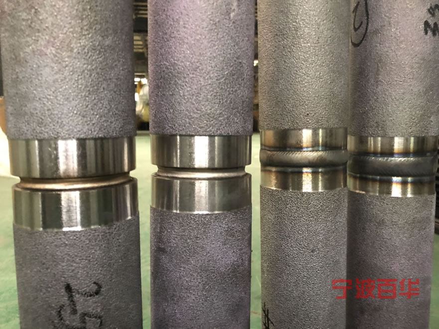 氩弧焊管道自动焊机焊接不同管径的铸不锈钢效果