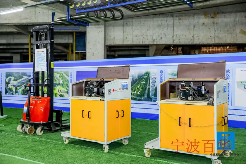 百华管道自动焊机参加上海市建设工程机电安装双创专项观摩