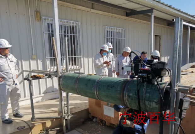 中化六建广东石化项目管道全位置自动焊机应用