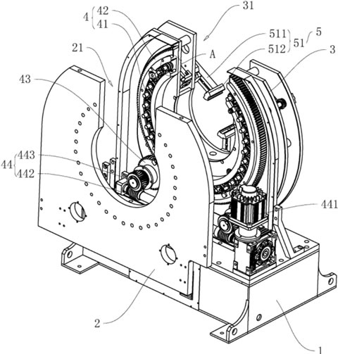 管道<b id='addsearch_b'>自动焊机</b>焊接设备专利：一种卡钳式管道驱动变位机
