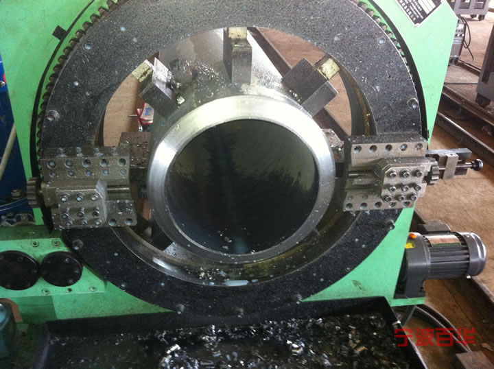 管道切割坡口机对不锈钢加工后的成型效果