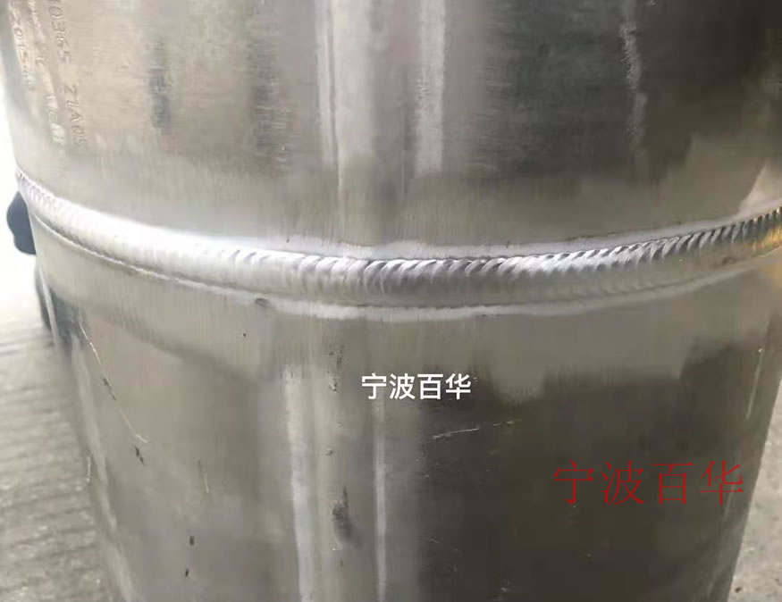大型铝管氩弧焊管道自动焊机<b id='addsearch_b'>焊接</b>成型展示