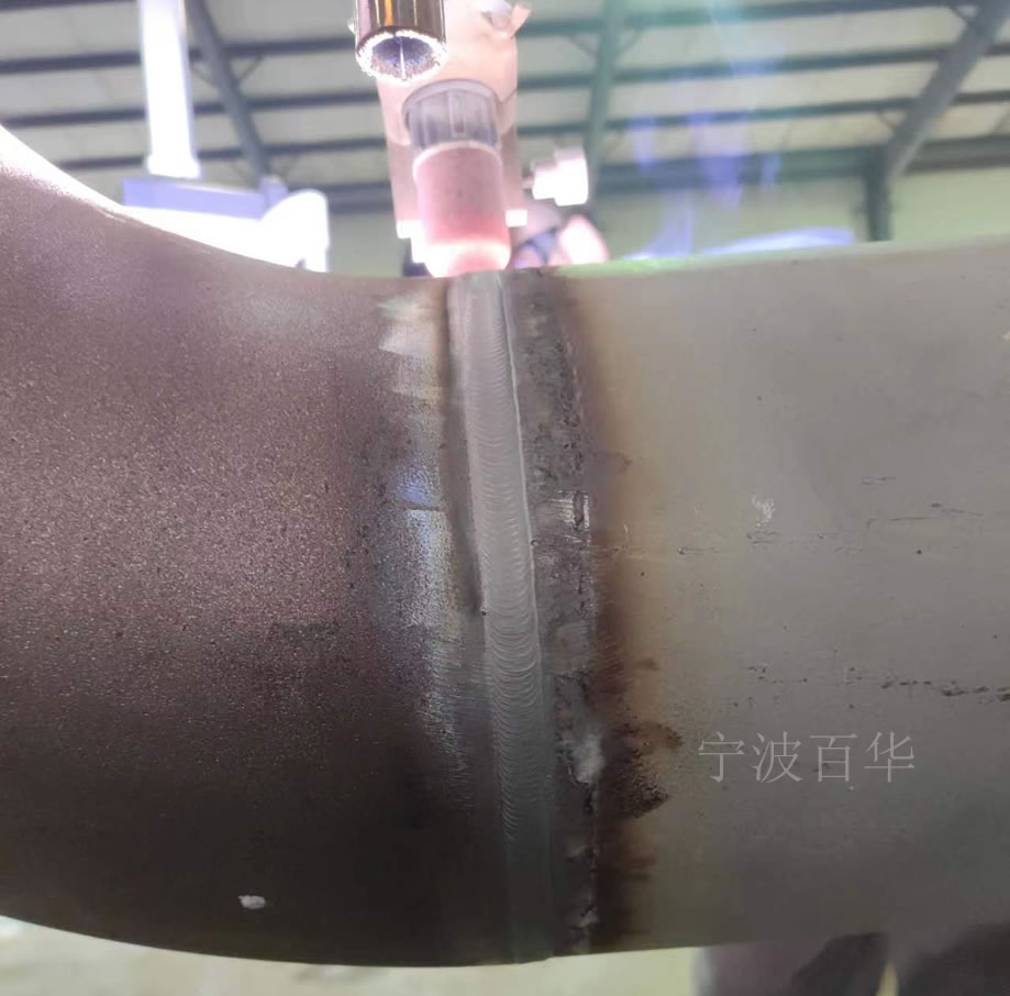 氩弧焊弯管管道自动焊机焊接测试效果