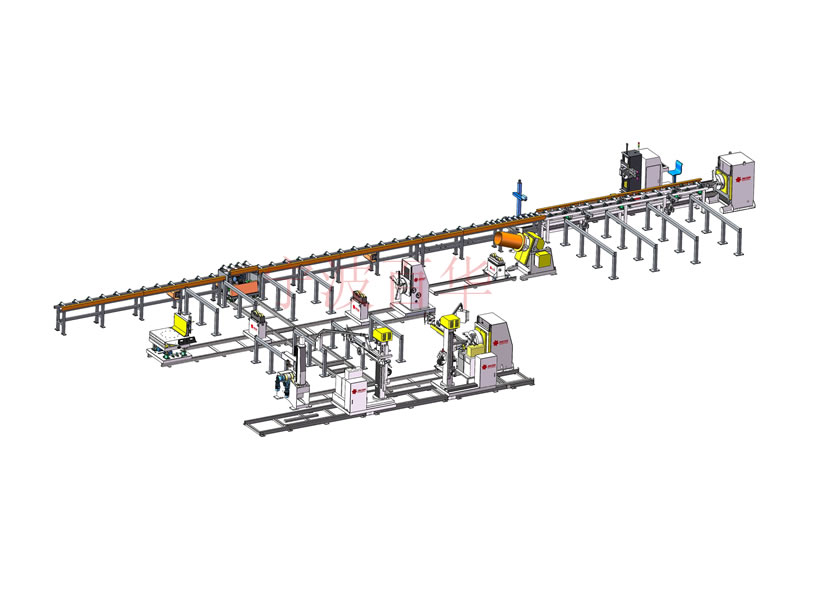 管道焊接预制生产线