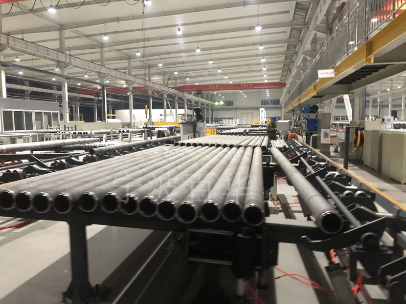 镍基合金管道预制生产线自动化焊接、切割坡口预制现场
